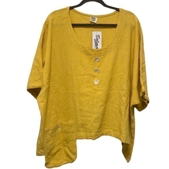 Unique‎ Top for Women Yellow Size Free - Picture 1 of 9